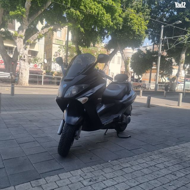 מודעת רכב פיאג'ו X-Evo 250