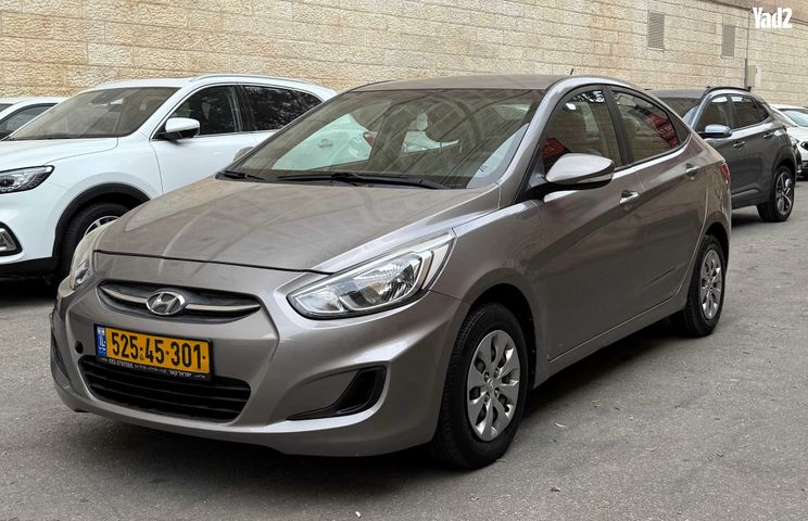 מודעת רכב יונדאי אקסנט i25