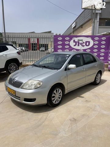 מודעת רכב טויוטה קורולה