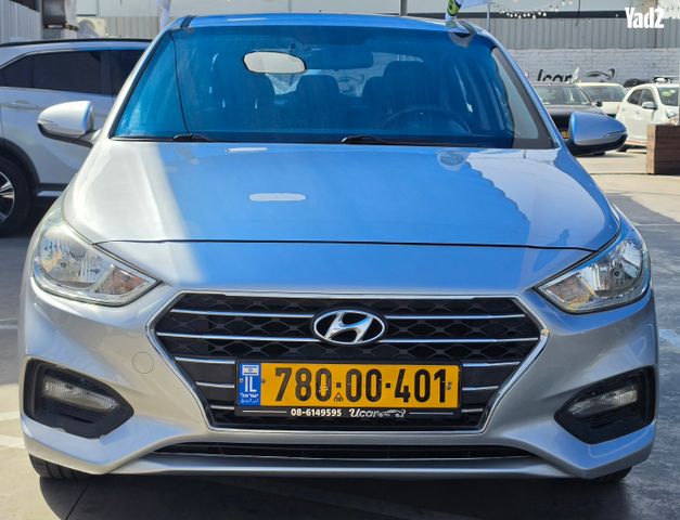 מודעת רכב יונדאי אקסנט i25