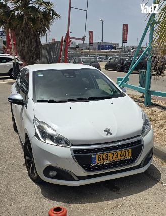 מודעת רכב פיג'ו 208