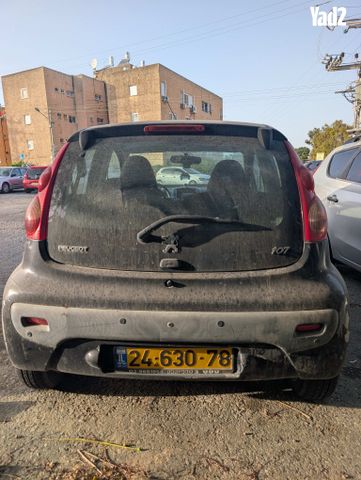 מודעת רכב פיג'ו 107