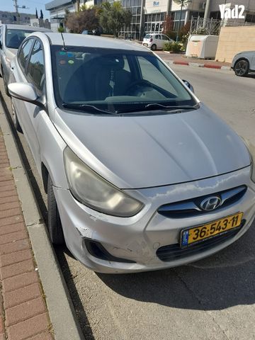 מודעת רכב יונדאי אקסנט i25
