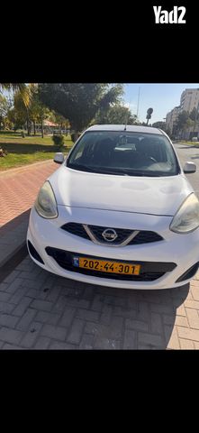 מודעת רכב ניסאן מיקרה