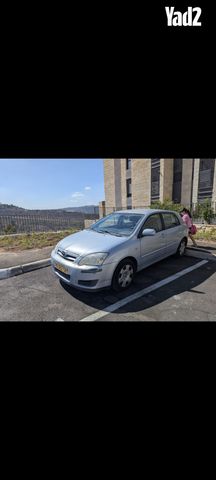מודעת רכב טויוטה קורולה