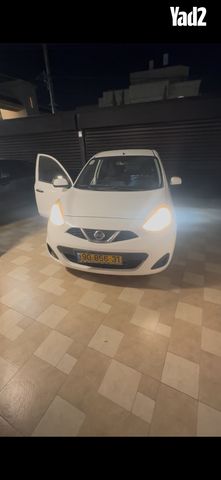 מודעת רכב ניסאן מיקרה
