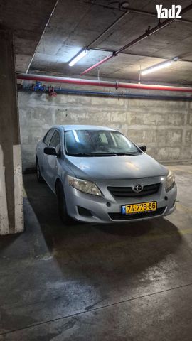 מודעת רכב טויוטה קורולה