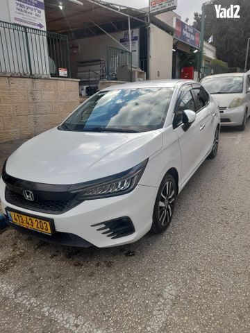 מודעת רכב הונדה סיטי