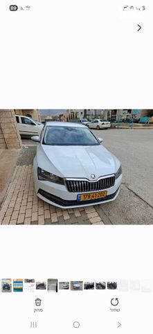מודעת רכב סקודה סופרב