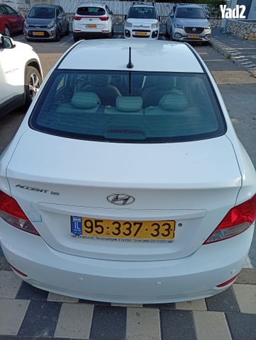 מודעת רכב יונדאי אקסנט i25