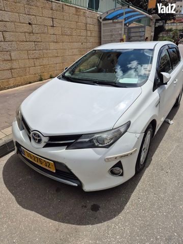 מודעת רכב טויוטה אוריס