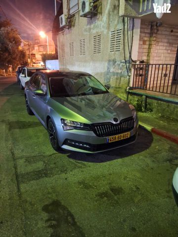 מודעת רכב סקודה סופרב