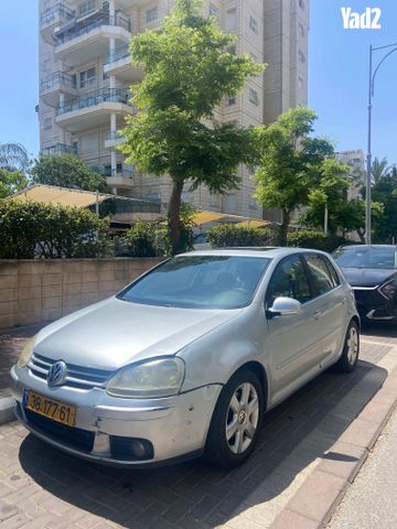 מודעת רכב פולקסווגן גולף