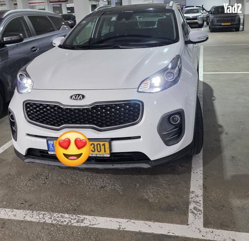 מודעת רכב קיה ספורטז'