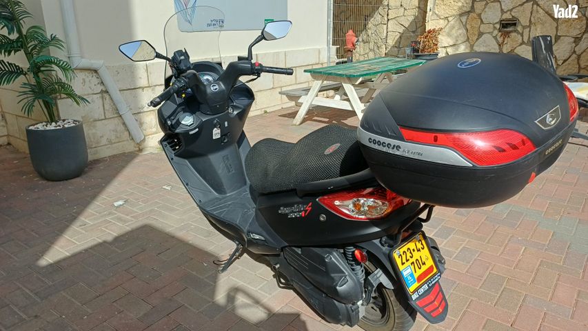 מודעת רכב סאן יאנג ג'וי רייד 200
