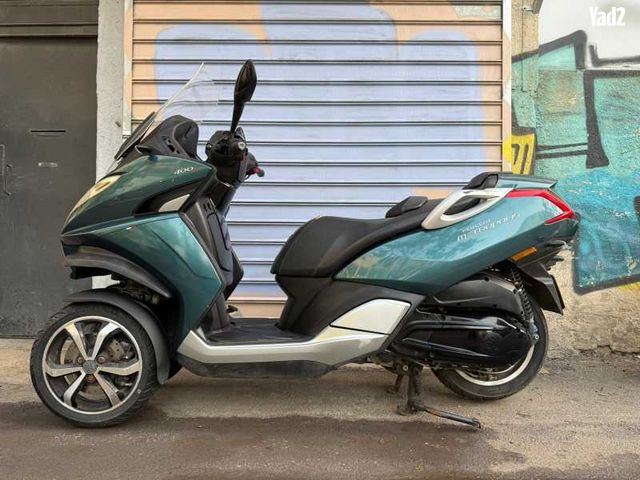 מודעת רכב פיג'ו מטרופוליס 400