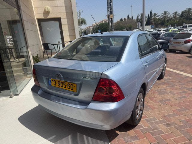 מודעת רכב טויוטה קורולה