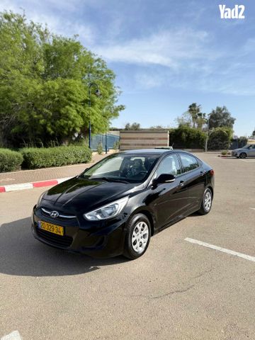 מודעת רכב יונדאי אקסנט i25