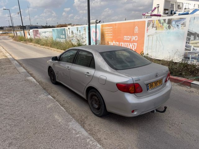 מודעת רכב טויוטה קורולה