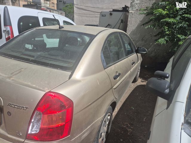 מודעת רכב יונדאי אקסנט i25