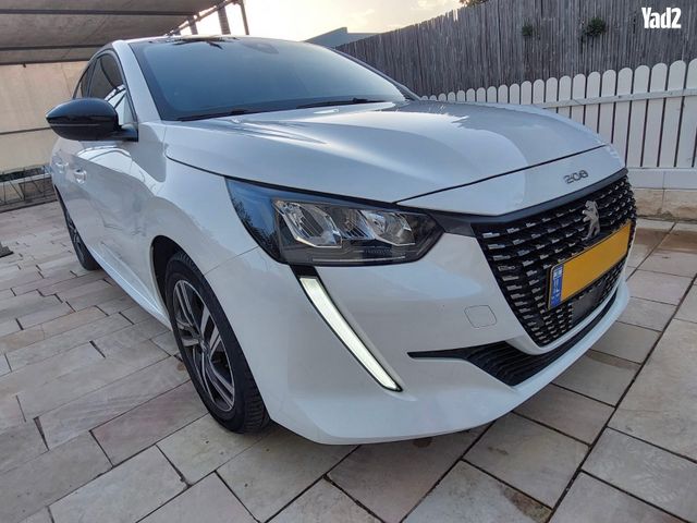 מודעת רכב פיג'ו 208