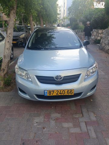 מודעת רכב טויוטה קורולה