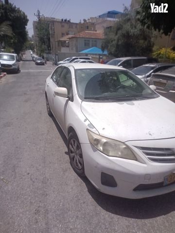 מודעת רכב טויוטה קורולה