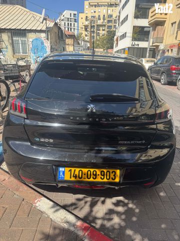 מודעת רכב פיג'ו 208