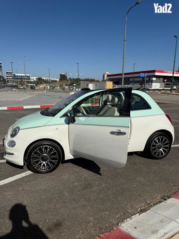 מודעת רכב פיאט 500