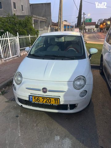 מודעת רכב פיאט 500