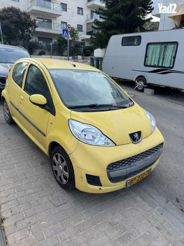 מודעת רכב פיג'ו 107