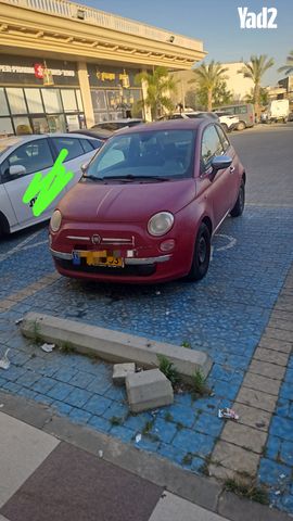 מודעת רכב פיאט 500