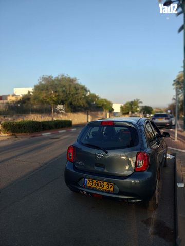 מודעת רכב ניסאן מיקרה