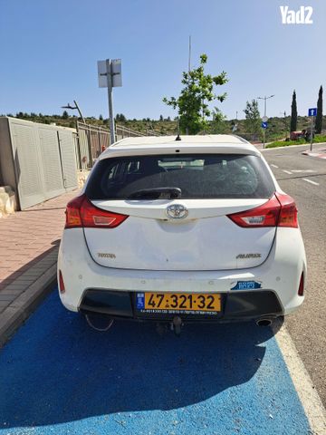 מודעת רכב טויוטה אוריס