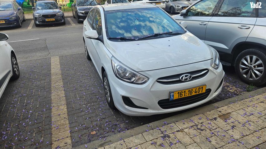 מודעת רכב יונדאי אקסנט i25