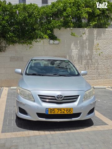 מודעת רכב טויוטה קורולה