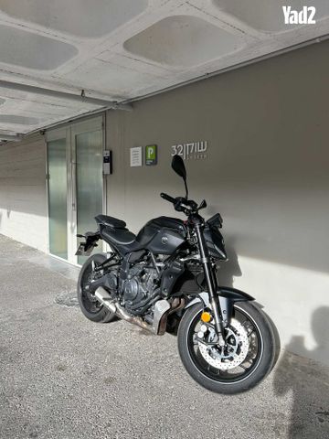 מודעת רכב ימאהה MT 07