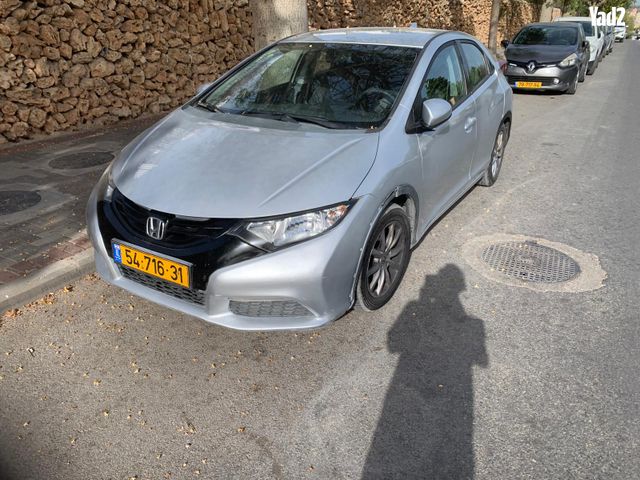 מודעת רכב הונדה סיוויק