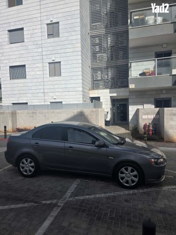מודעת רכב מיצובישי לנסר