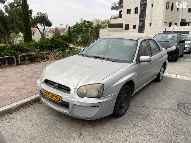 מודעת רכב סובארו אימפרזה