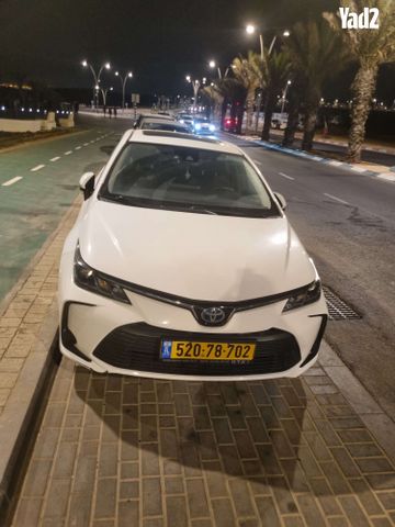 מודעת רכב טויוטה קורולה