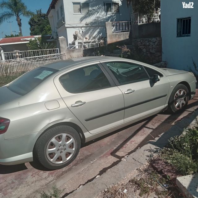 מודעת רכב פיג'ו 407