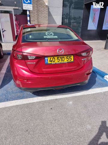 מודעת רכב מאזדה 3