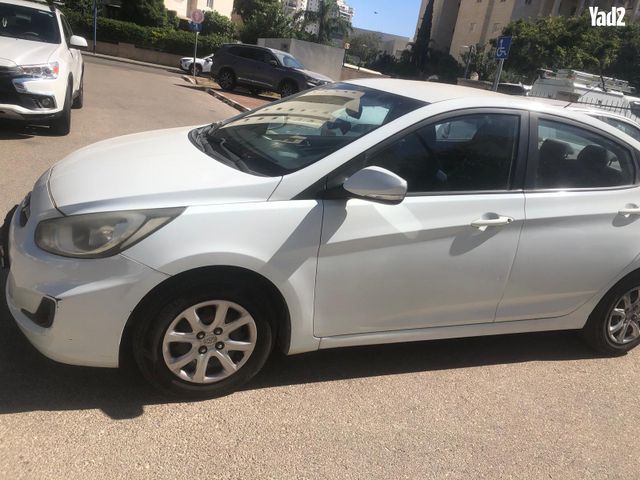 מודעת רכב יונדאי אקסנט i25