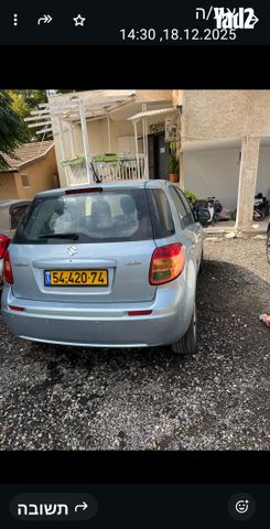 מודעת רכב סוזוקי SX4