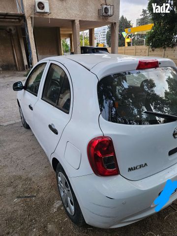 מודעת רכב ניסאן מיקרה