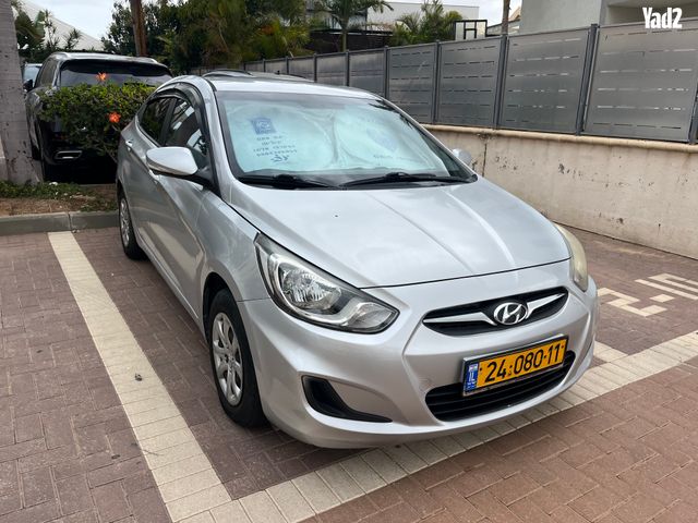 מודעת רכב יונדאי אקסנט i25