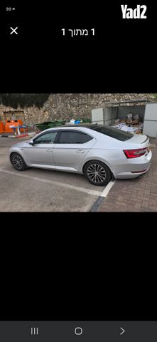 מודעת רכב סקודה סופרב