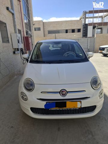 מודעת רכב פיאט 500