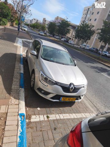 מודעת רכב רנו מגאן